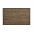 Pemberly Row 3-Drawer Pecan Veneer Nightstand with Turned Feet - Weathered Pecan