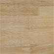 Pemberly Row Rubberwood Twin Platform Bed with Spindle Headboard in Natural