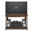 Pemberly Row 2-Tier Entertainment Center for TVs up to 36 in Amber Pine