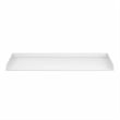 Pemberly Row Washer Dryer Countertop with Edge Rails in White