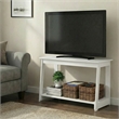 Pemberly Row 2-Tier Entertainment Center for TVs up to 36 in White