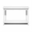 Pemberly Row 2-Tier Entertainment Center for TVs up to 36 in White