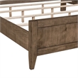 Pemberly Row King Panel Bed with Picture Frame Molding in Brown