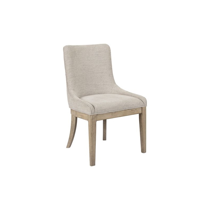 Pemberly Row Upholstered Side Dining Room Chair in Barley Upholstery