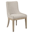 Pemberly Row Upholstered Side Dining Room Chair in Barley Upholstery