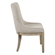 Pemberly Row Upholstered Side Dining Room Chair in Barley Upholstery
