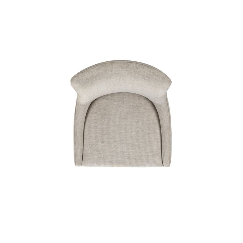 Pemberly Row Upholstered Side Dining Room Chair in Barley Upholstery