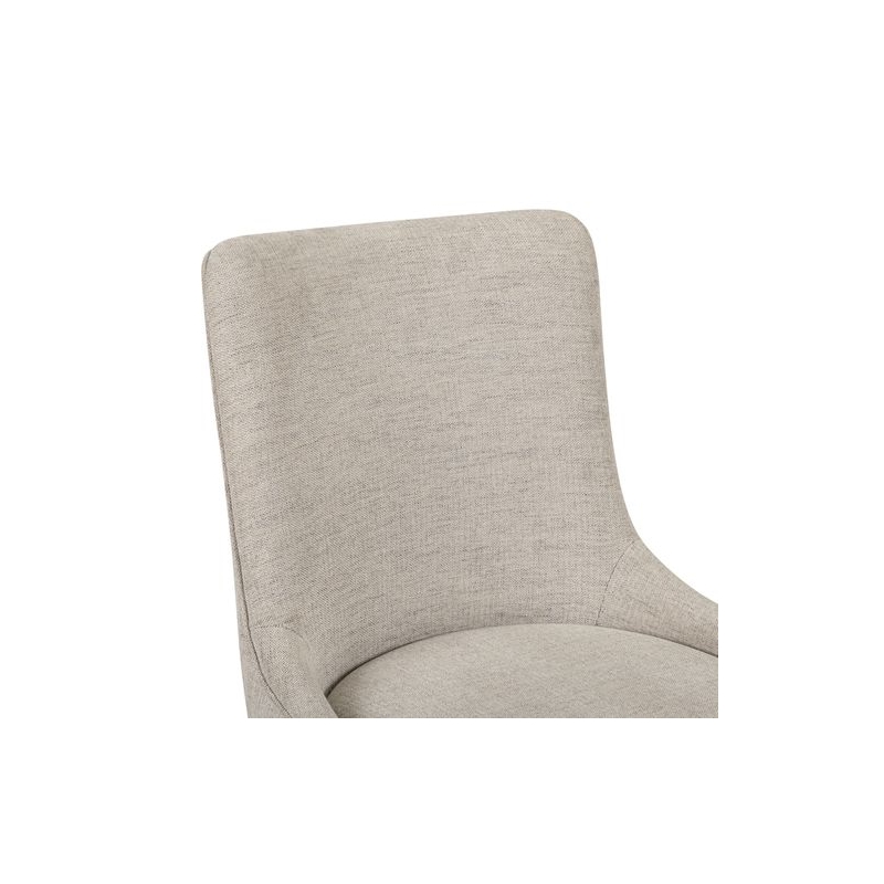 Pemberly Row Upholstered Side Dining Room Chair in Barley Upholstery