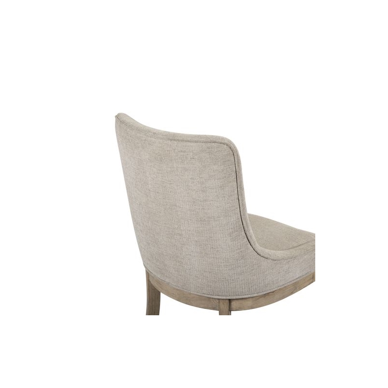 Pemberly Row Upholstered Side Dining Room Chair in Barley Upholstery