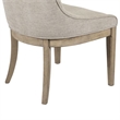 Pemberly Row Upholstered Side Dining Room Chair in Barley Upholstery