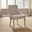 Pemberly Row Upholstered Side Dining Room Chair in Barley Upholstery