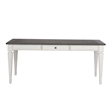 Pemberly Row 7 Piece Rectangular Table Dining Room Set in White