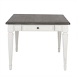 Pemberly Row 5 Piece Rectangular Table Dining Room Set in White