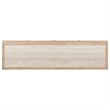 Pemberly Row Accent Buffet Cabinet with White Stone Top in Beige