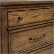 Pemberly Row 5 Drawer Bedroom Chest with Felt and Cedar Drawers in Brown