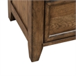 Pemberly Row 7 Drawer Bedroom Dresser with Felt and Cedar Drawers in Brown