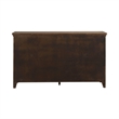 Pemberly Row 7 Drawer Bedroom Dresser with Felt and Cedar Drawers in Brown