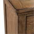 Pemberly Row 7 Drawer Bedroom Dresser with Felt and Cedar Drawers in Brown