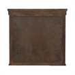 Pemberly Row 7 Drawer Bedroom Dresser and Mirror with Felt Drawers in Brown
