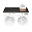 Pemberly Row Washer Dryer Countertop Edge Rails Anti Slip Pads in Espresso