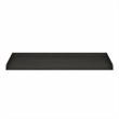 Pemberly Row 27.5 D x 54 W Washer Dryer Countertop Edge Rails in Espresso
