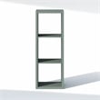 Pemberly Row 3-Cube Closet Organizer Open Shelf Extra Thick Frame in Sage Green
