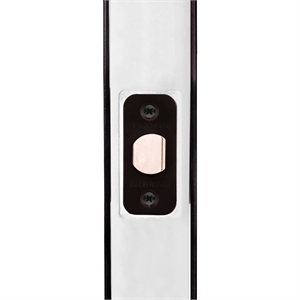 Pemberly Row Metal 2-Way Passage Door Latch in Matte Black