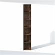 Pemberly Row 6 Tier Closet Organizer Open Shelf with Anti-Tip Kit in Amber Pine