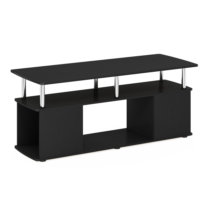 Pemberly Row TV Stand for TVs Up to 50 Inches in Dark Americano Finish