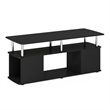 Pemberly Row TV Stand for TVs Up to 50 Inches in Dark Americano Finish