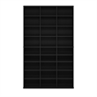 Pemberly Row 24 Shelf Multimedia Storage Tower with Wall Mount Kit in Americano