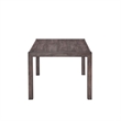 Pemberly Row 5 Piece Rectangular Dining Room Table Set in Brown