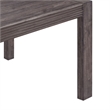 Pemberly Row 5 Piece Rectangular Dining Room Table Set in Brown