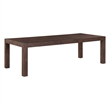Pemberly Row 7 Piece Rectangular Table Dining Set with Chairs in Brown