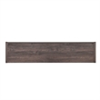 Pemberly Row 77 Inch TV Console with Reeded Doors and Wire Management in Brown