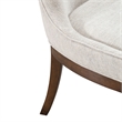 Pemberly Row Upholstered Side Chair with Chenille Fabric Set of 2 in Cherry