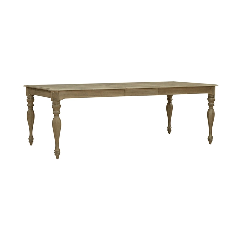 Pemberly Row 5 Piece Rectangular Dining Room Table Set in Brown