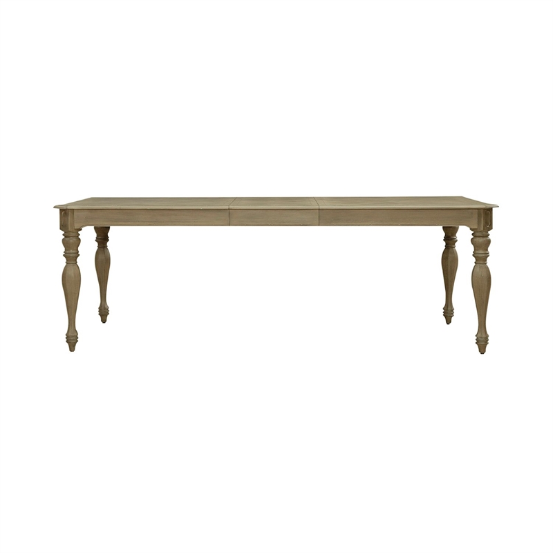 Pemberly Row 5 Piece Rectangular Dining Room Table Set in Brown