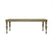 Pemberly Row 5 Piece Rectangular Dining Room Table Set in Brown