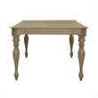Pemberly Row 5 Piece Rectangular Dining Room Table Set in Brown