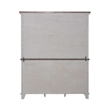 Pemberly Row 2 Piece Bunching Display Cabinet Set with Glass Doors in White