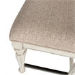 Pemberly Row Splat Back Counter Height Chair Set of 2 in White