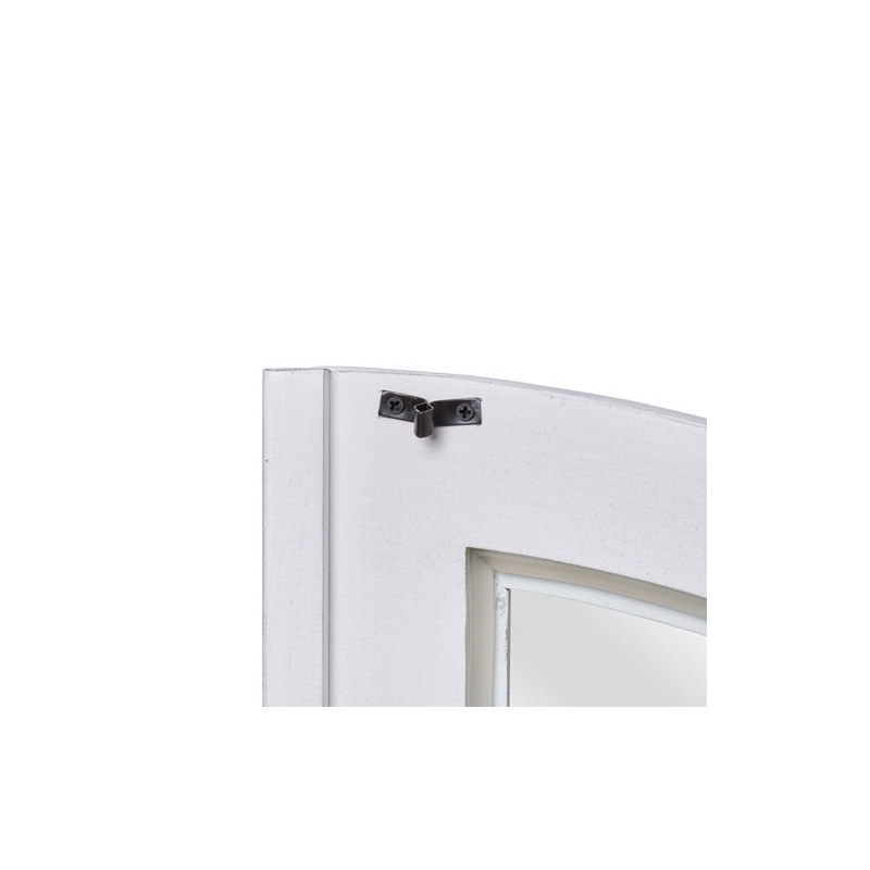 Pemberly Row Display Cabinet with Glass Doors and LED Lighting in White