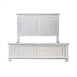 Pemberly Row King Panel Bed with Dresser Mirror Chest and Nightstand
