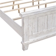 Pemberly Row King Panel Bed with Dresser Mirror Chest and Nightstand
