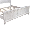 Pemberly Row King Panel Bed with Dresser Mirror Chest and Nightstand