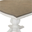 Pemberly Row 5 Piece Double Pedestal Table Set with Chairs in White