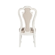 Pemberly Row 5 Piece Double Pedestal Table Set with Chairs in White