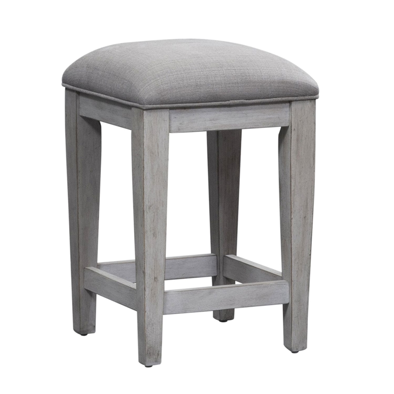 Pemberly Row 4 Piece Console Bar Table and Stool Set with Charging in White