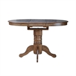 Pemberly Row 5 Piece Gathering Table Dining Set Antique Honey Rubberwood